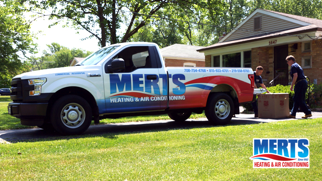 residential hvac system from Merts